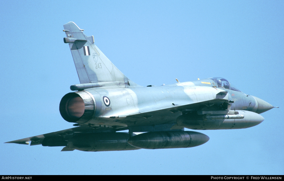 Aircraft Photo of 243 | Dassault Mirage 2000EG | Greece - Air Force | AirHistory.net #286948