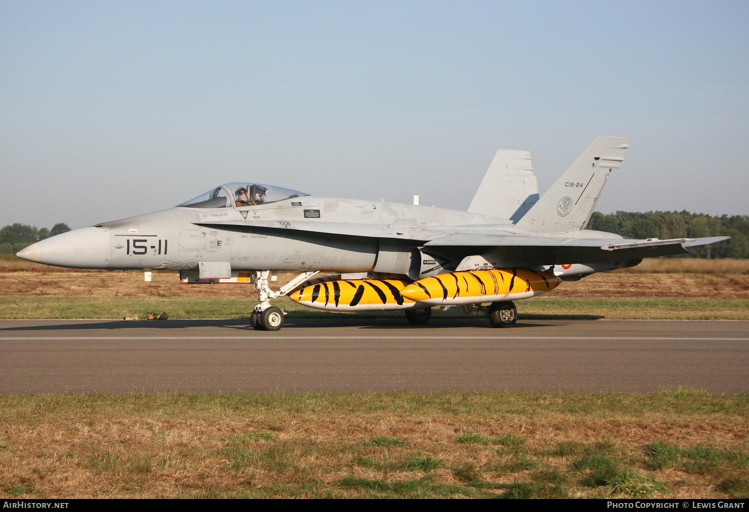 Aircraft Photo of C15-24 | McDonnell Douglas EF-18A Hornet | Spain - Air Force | AirHistory.net #286960