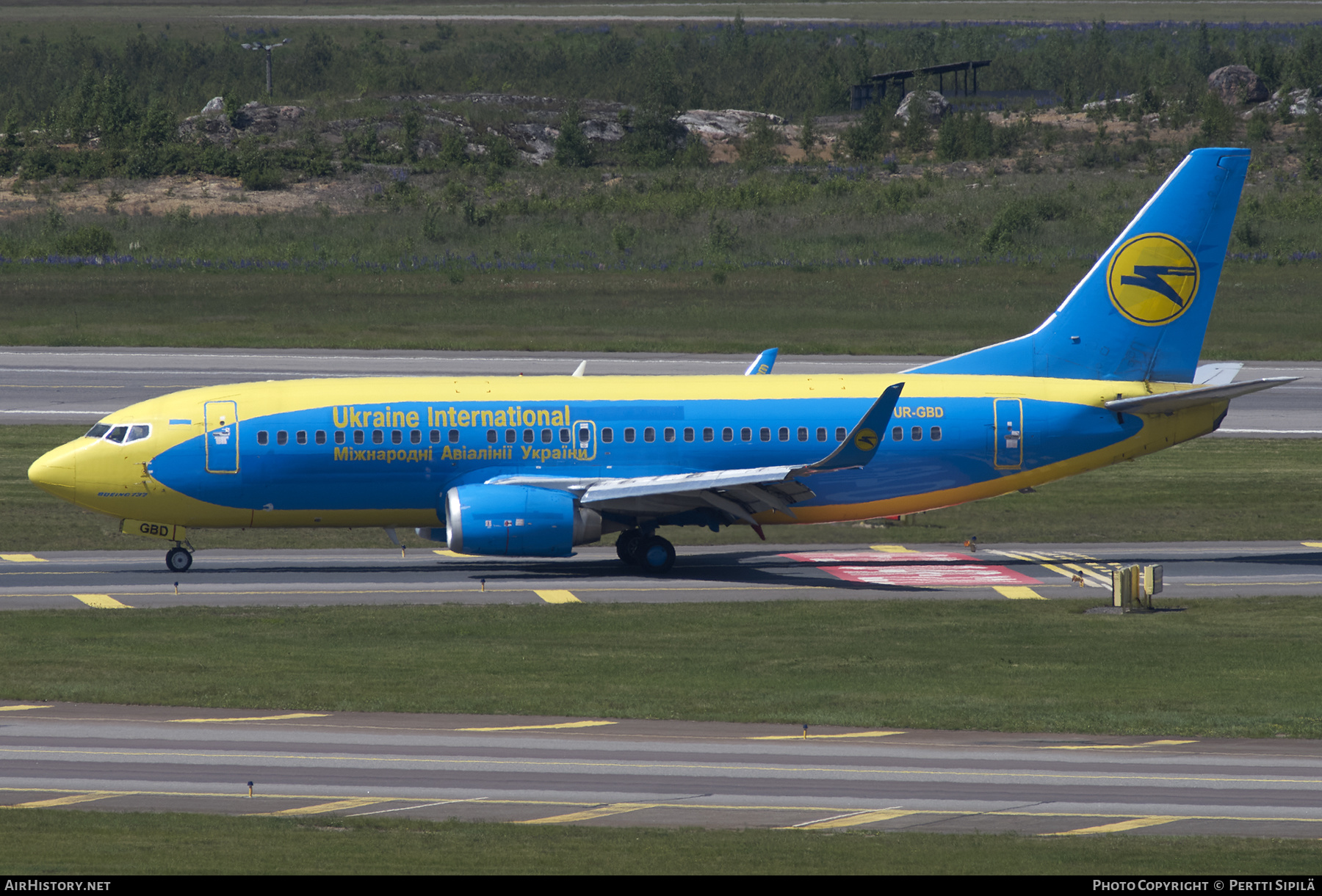 Aircraft Photo of UR-GBD | Boeing 737-36Q | Ukraine International Airlines | AirHistory.net #286965