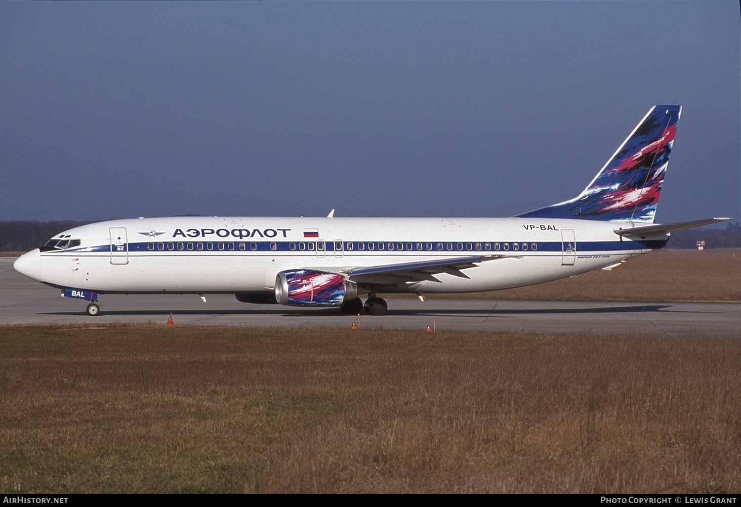 Aircraft Photo of VP-BAL | Boeing 737-4M0 | Aeroflot - Russian Airlines | AirHistory.net #286976