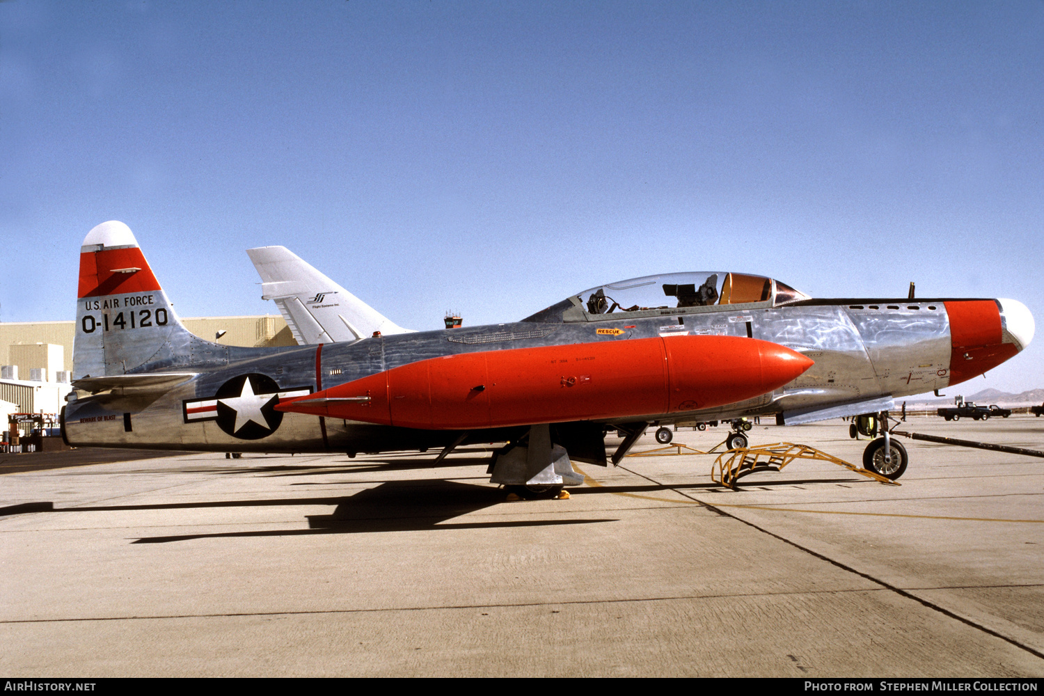 Aircraft Photo of 51-4120 / 0-14120 | Lockheed NT-33A | USA - Air Force | AirHistory.net #286977