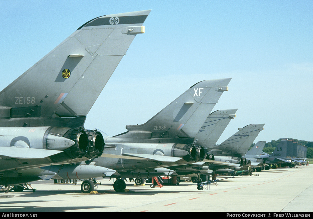 Aircraft Photo of ZE158 | Panavia Tornado F3 | UK - Air Force | AirHistory.net #286979