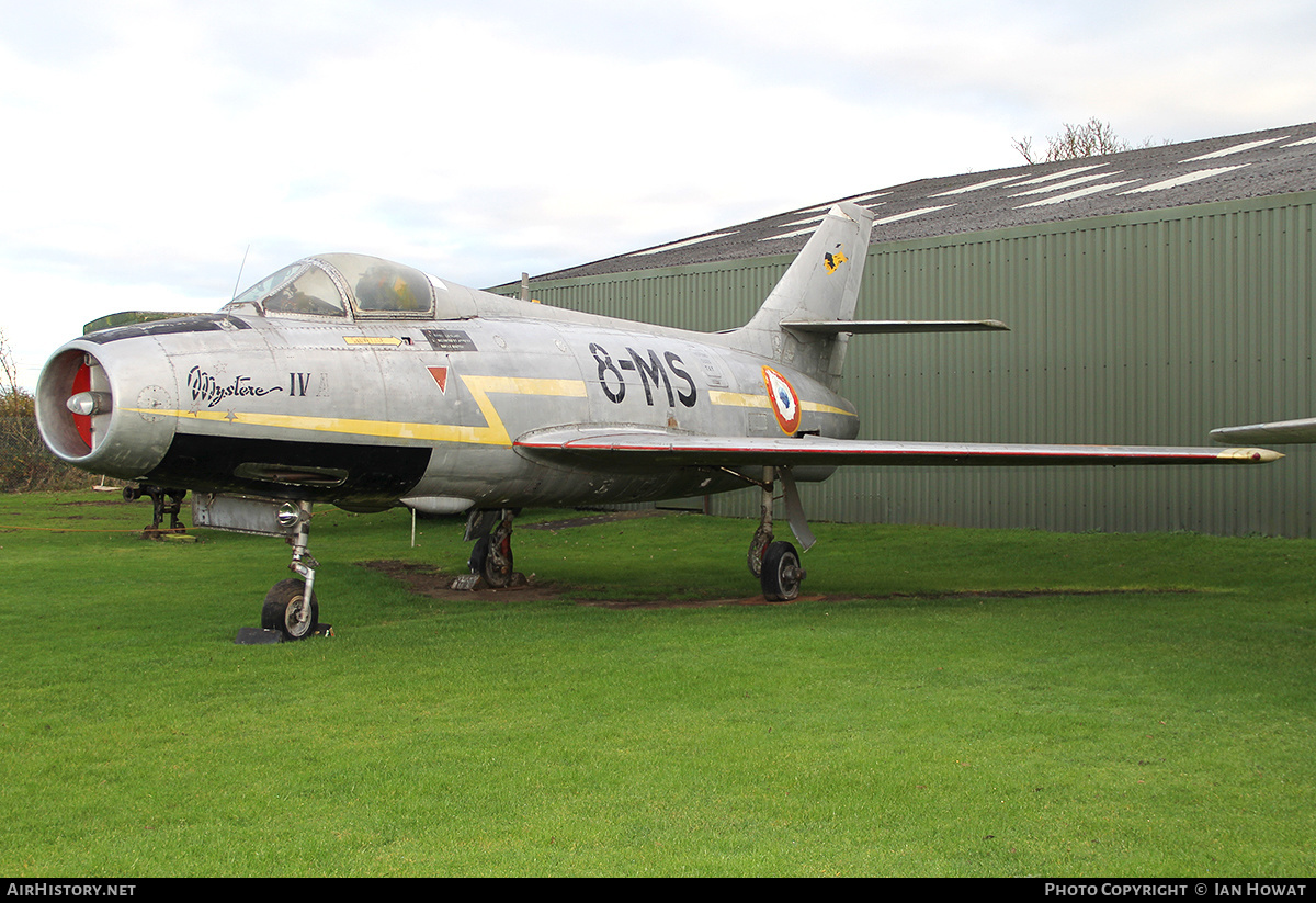 Aircraft Photo of 83 | Dassault MD-454 Mystere IV A | France - Air Force | AirHistory.net #286987