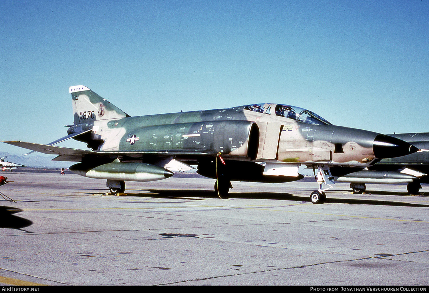 Aircraft Photo of 65-0870 / AF65-870 | McDonnell Douglas RF-4C Phantom II | USA - Air Force | AirHistory.net #286997