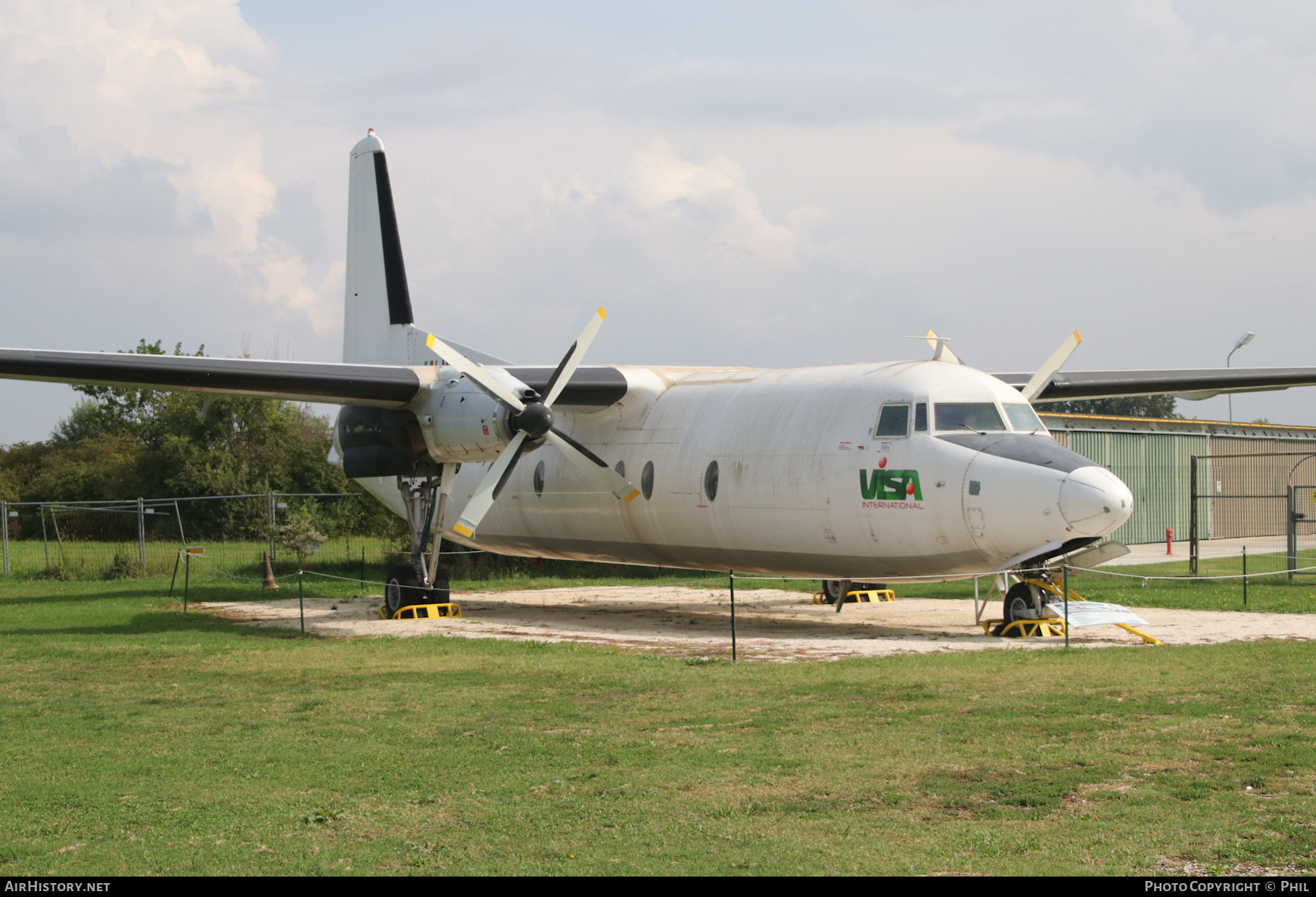 Aircraft Photo of I-MLGT | Fokker F27-500C Friendship | Visa International | AirHistory.net #287021