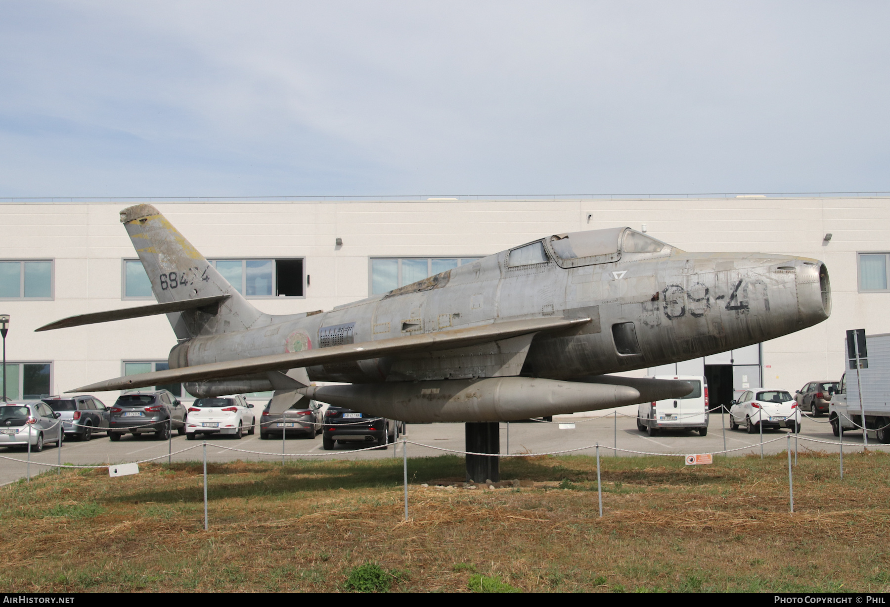 Aircraft Photo of MM53-6637 / 69474 | Republic RF-84F Thunderflash | Italy - Air Force | AirHistory.net #287031