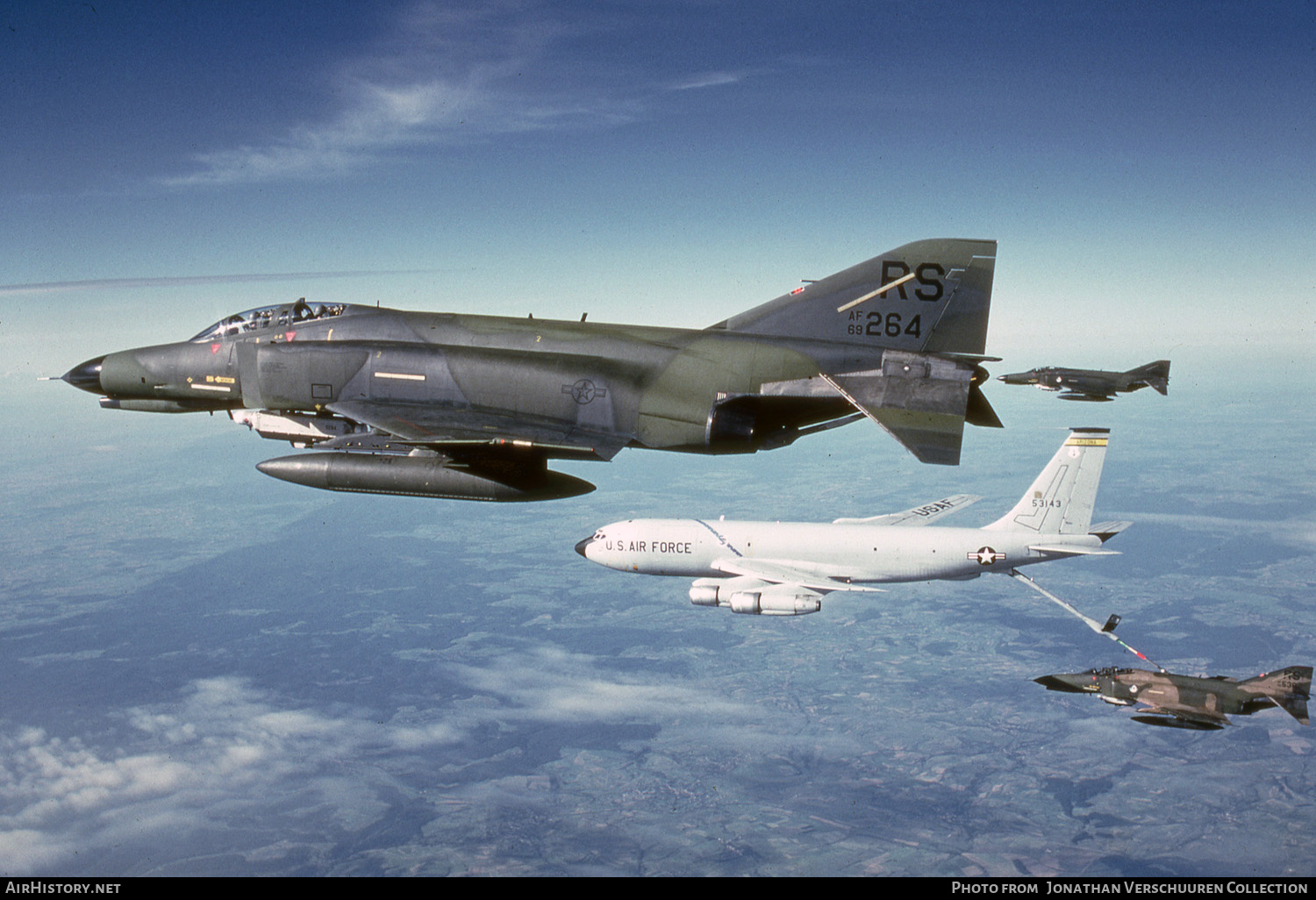 Aircraft Photo of 69-0264 / AF69-264 | McDonnell Douglas F-4E Phantom II | USA - Air Force | AirHistory.net #287054