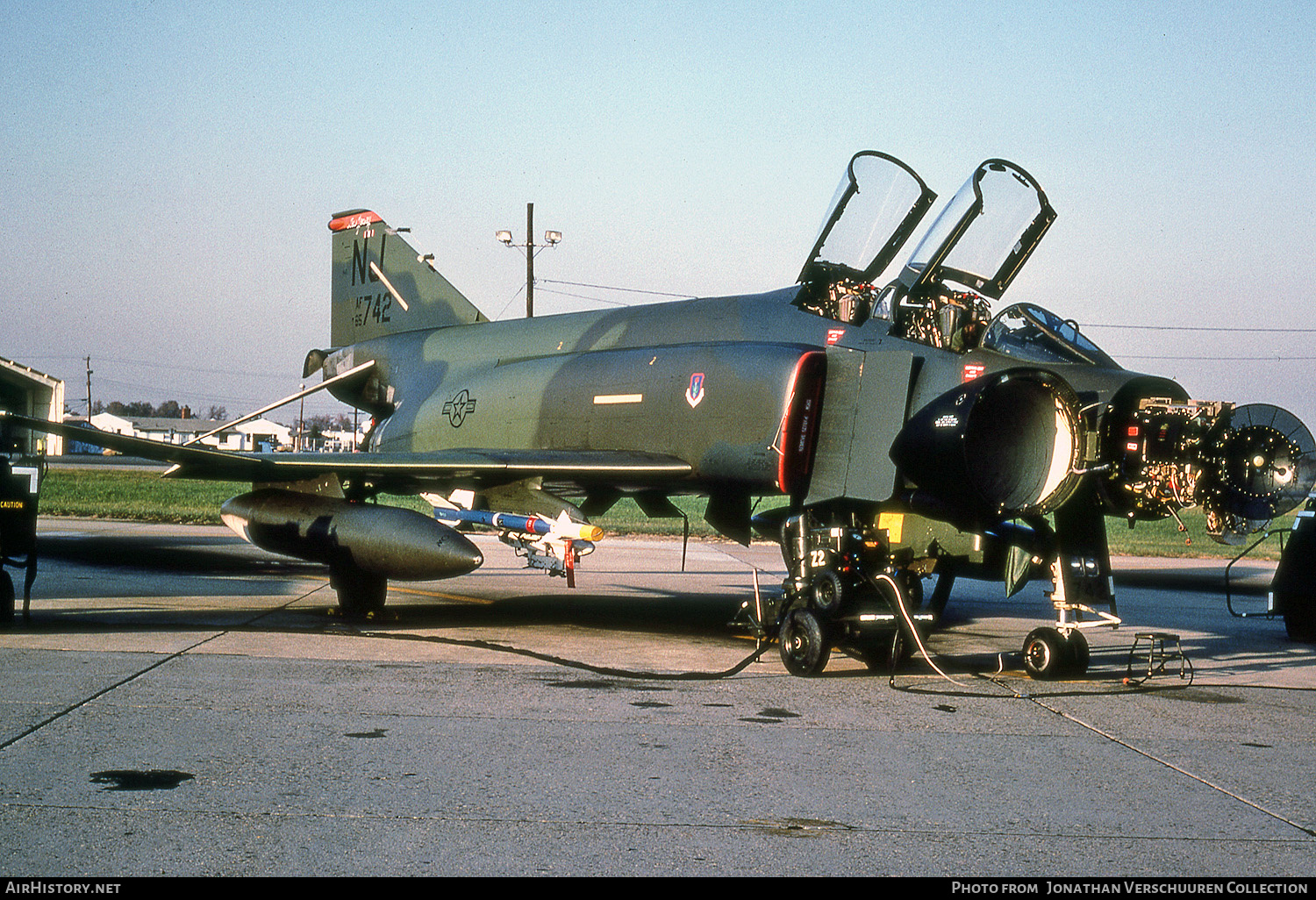 Aircraft Photo of 65-0742 / AF65-742 | McDonnell F-4D Phantom II | USA - Air Force | AirHistory.net #287064