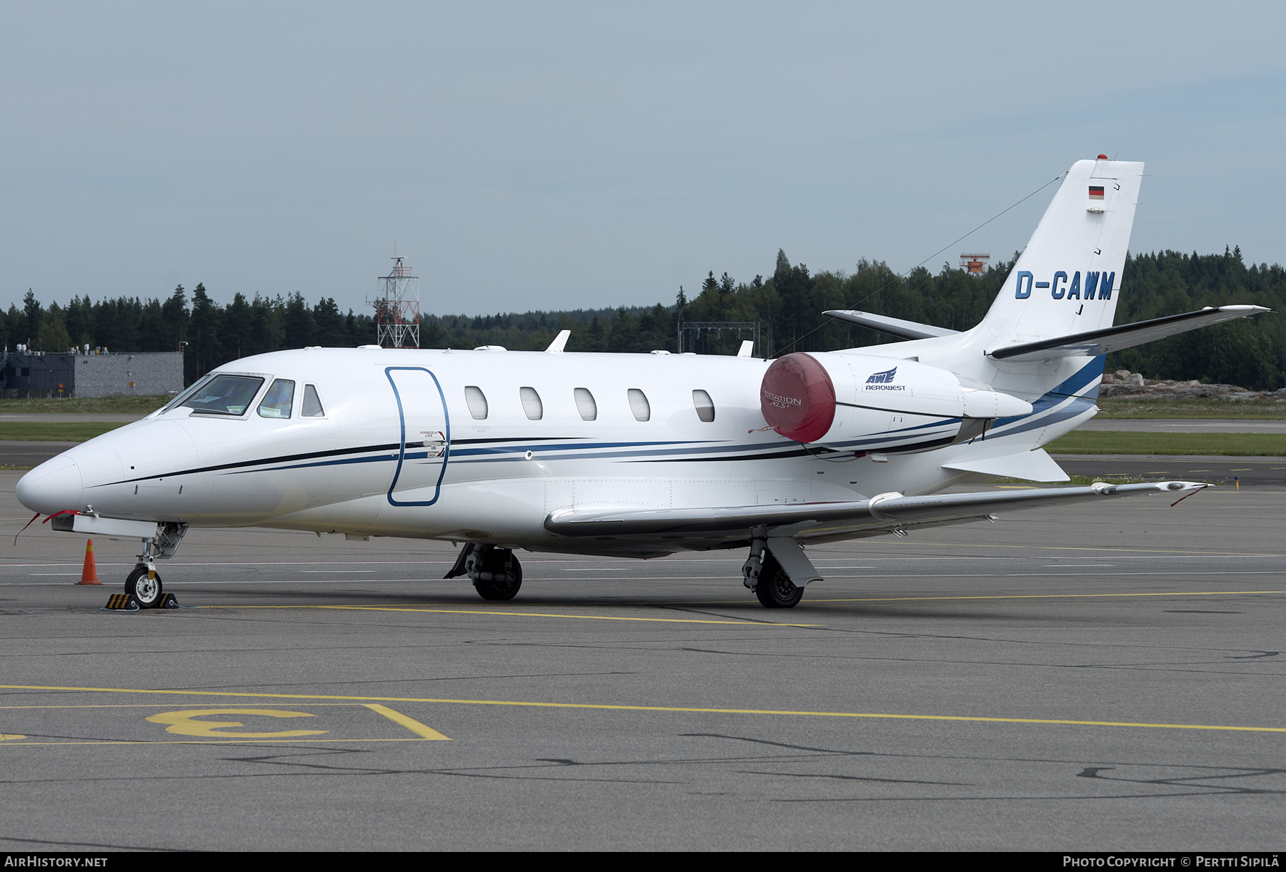 Aircraft Photo of D-CAWM | Cessna 560XL Citation XLS+ | Aerowest | AirHistory.net #287071