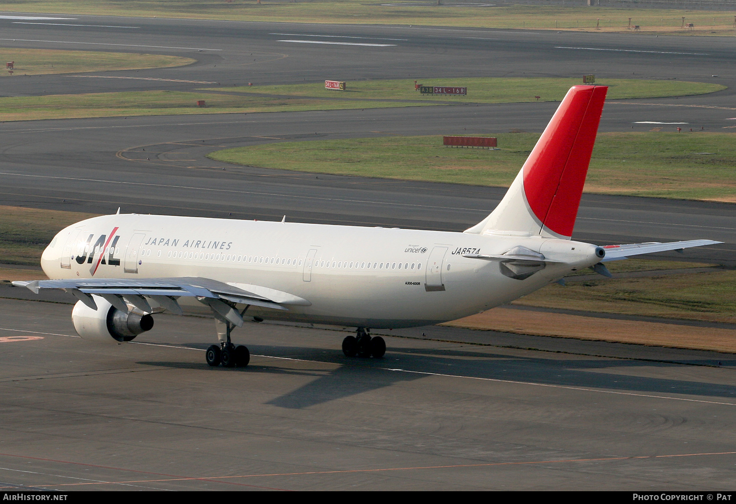 Aircraft Photo of JA8574 | Airbus A300B4-622R | Japan Airlines - JAL | AirHistory.net #287072
