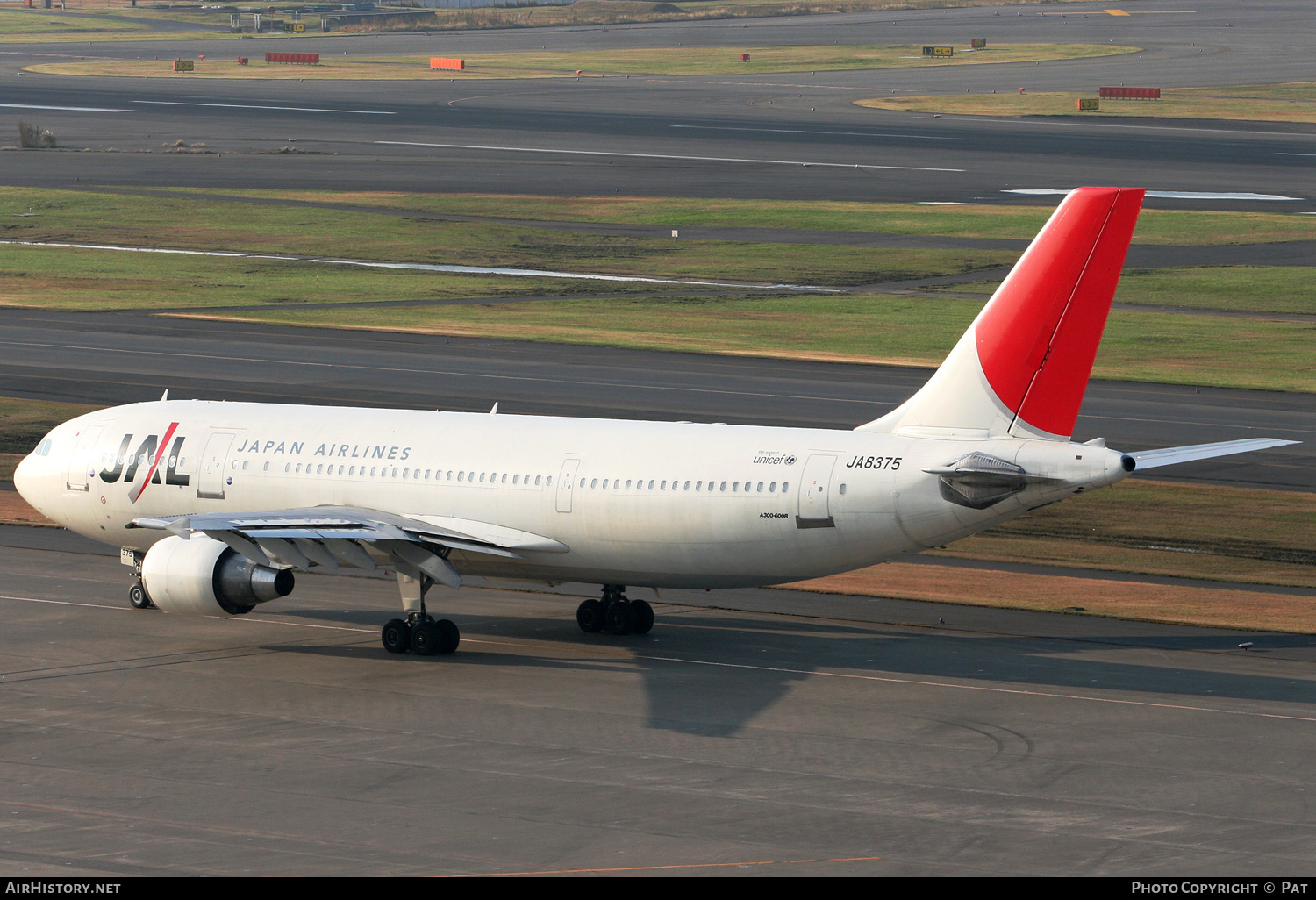 Aircraft Photo of JA8375 | Airbus A300B4-622R | Japan Airlines - JAL | AirHistory.net #287077