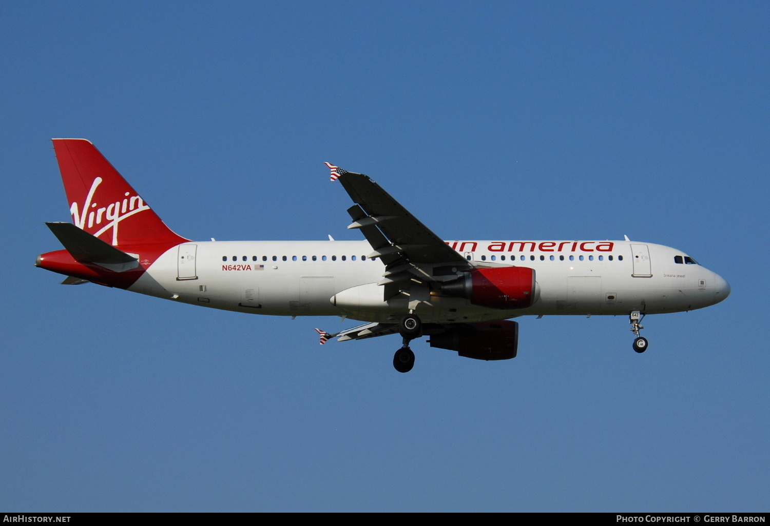 Aircraft Photo of N642VA | Airbus A320-214 | Virgin America | AirHistory.net #287111