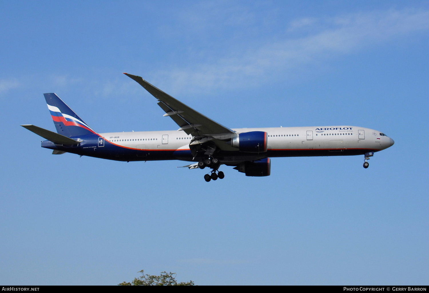 Aircraft Photo of VP-BGB | Boeing 777-3M0/ER | Aeroflot - Russian Airlines | AirHistory.net #287114