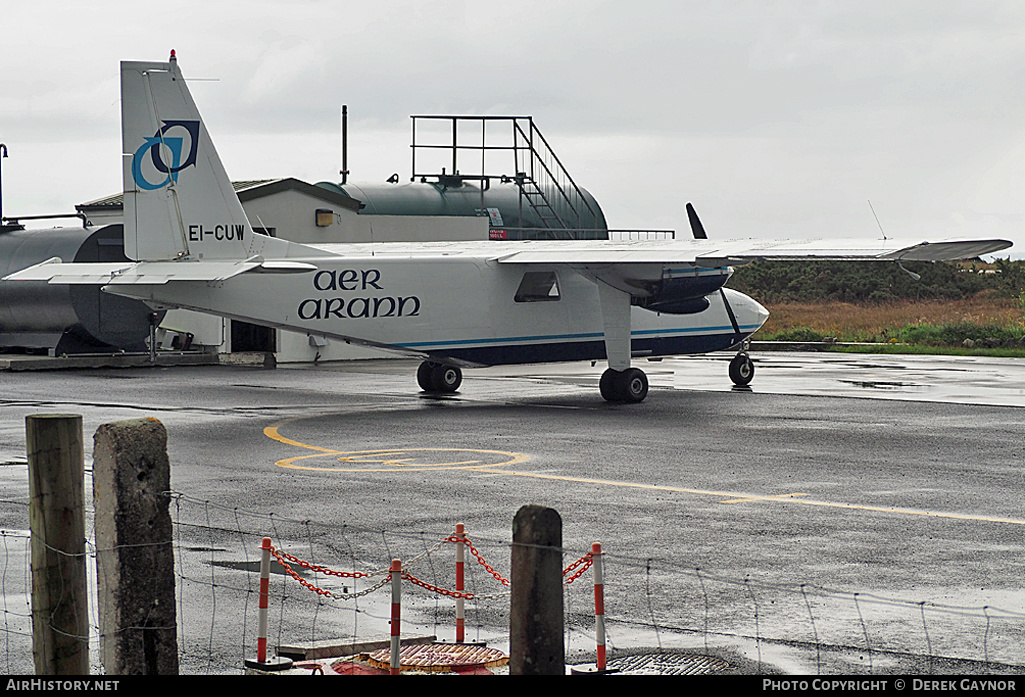 Aircraft Photo of EI-CUW | Britten-Norman BN-2B-20 Islander | Aer Arann | AirHistory.net #287137