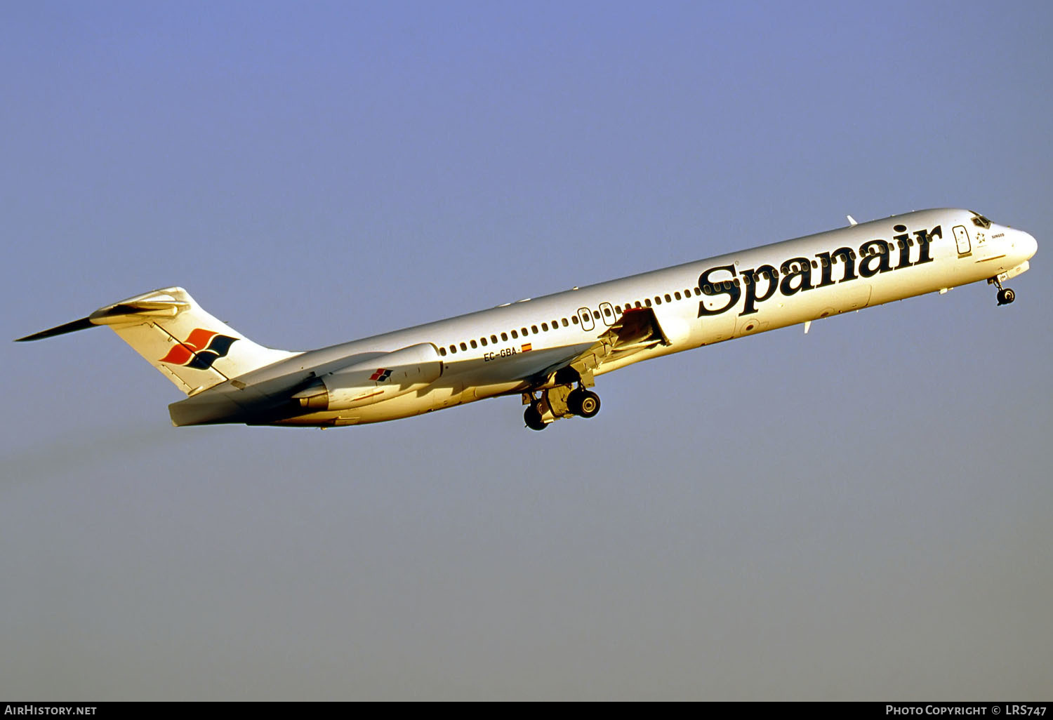 Aircraft Photo of EC-GBA | McDonnell Douglas MD-83 (DC-9-83) | Spanair | AirHistory.net #287143