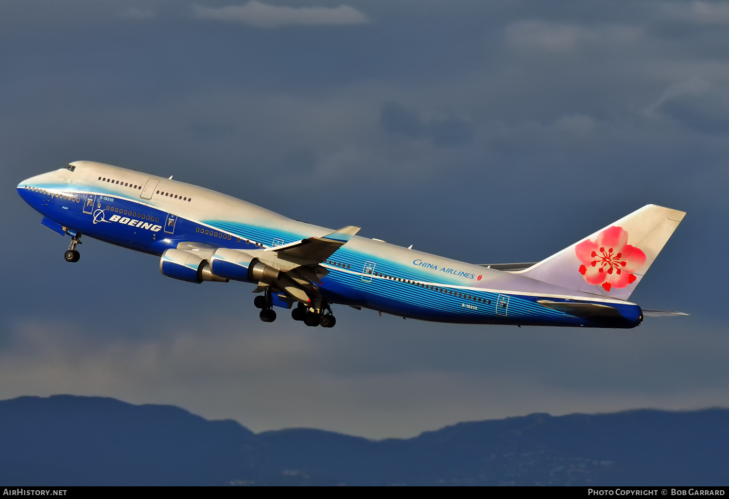 Aircraft Photo of B-18210 | Boeing 747-409 | China Airlines | AirHistory.net #287154