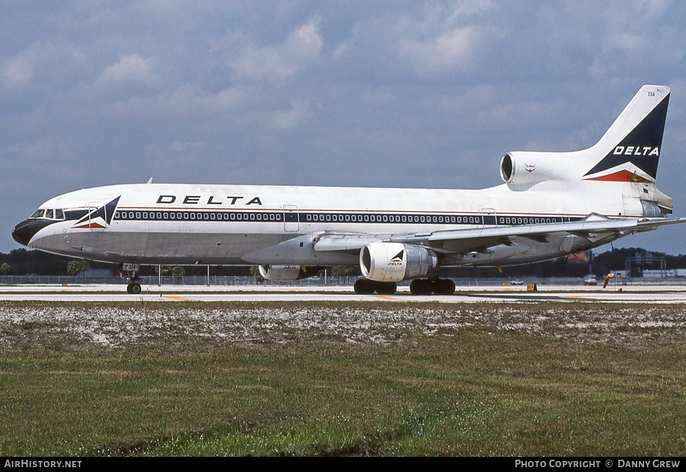 Aircraft Photo of N1734D | Lockheed L-1011-385-1 TriStar 1 | Delta Air Lines | AirHistory.net #287157