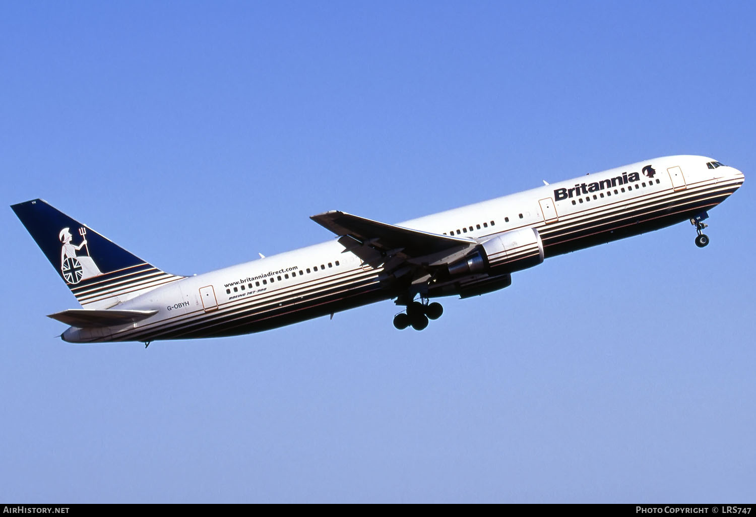 Aircraft Photo of G-OBYH | Boeing 767-304/ER | Britannia Airways | AirHistory.net #287158