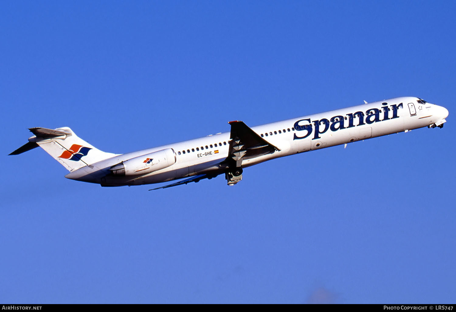 Aircraft Photo of EC-GHE | McDonnell Douglas MD-83 (DC-9-83) | Spanair | AirHistory.net #287160