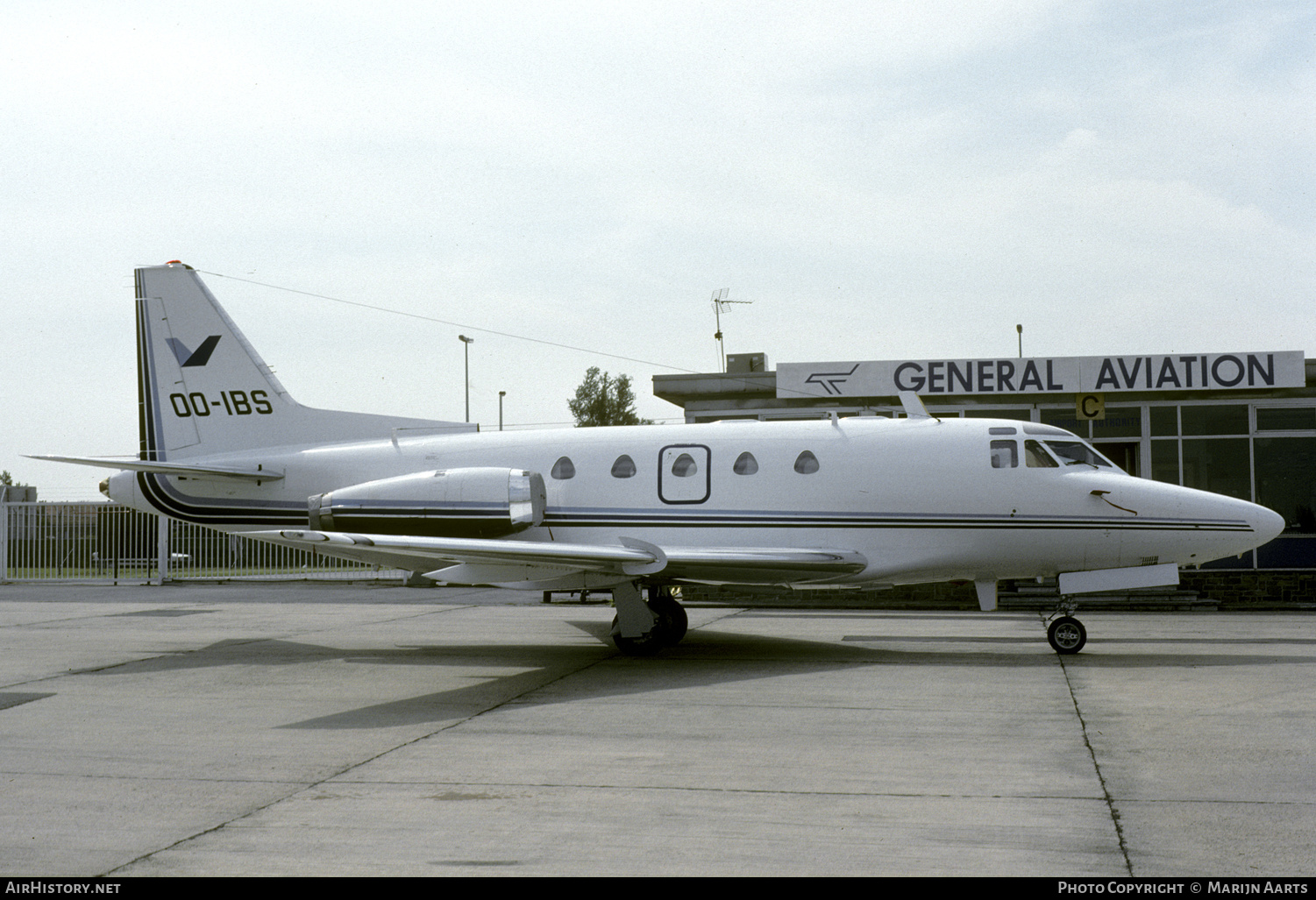 Aircraft Photo of OO-IBS | North American Rockwell NA-306 Sabreliner 60 | Ibis Air Transport | AirHistory.net #287161