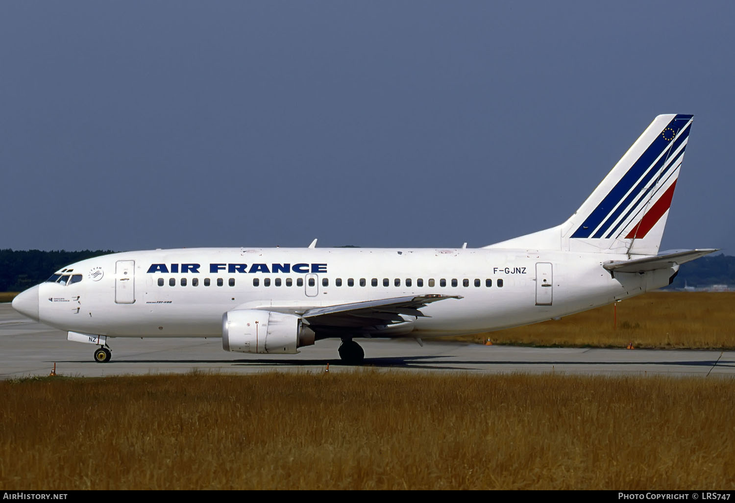 Aircraft Photo of F-GJNZ | Boeing 737-5H6 | Air France | AirHistory.net #287185