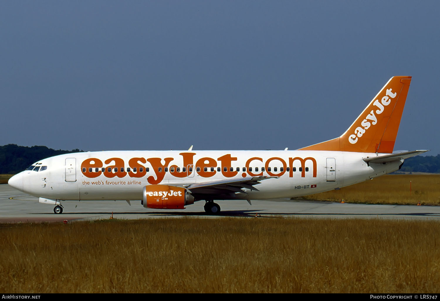Aircraft Photo of HB-IIT | Boeing 737-33V | EasyJet | AirHistory.net #287187