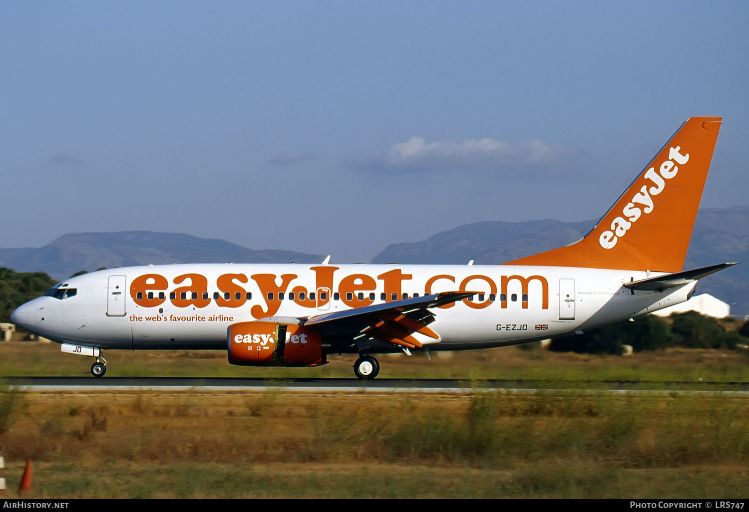 Aircraft Photo of G-EZJO | Boeing 737-73V | EasyJet | AirHistory.net #287197