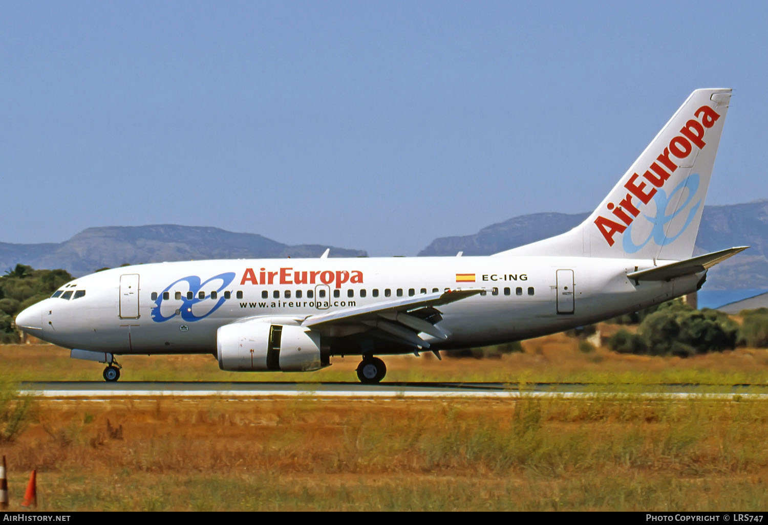 Aircraft Photo of EC-ING | Boeing 737-683 | Air Europa | AirHistory.net #287209