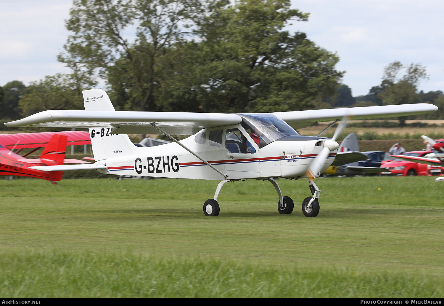 Aircraft Photo of G-BZHG | Tecnam P-92EM Echo | AirHistory.net #287215