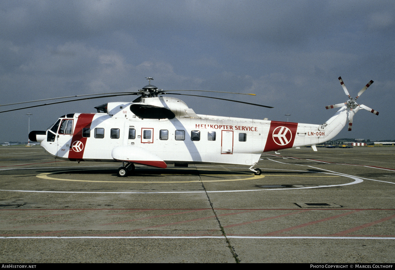 Aircraft Photo of LN-OQH | Sikorsky S-61N | Helikopter Service | AirHistory.net #287218