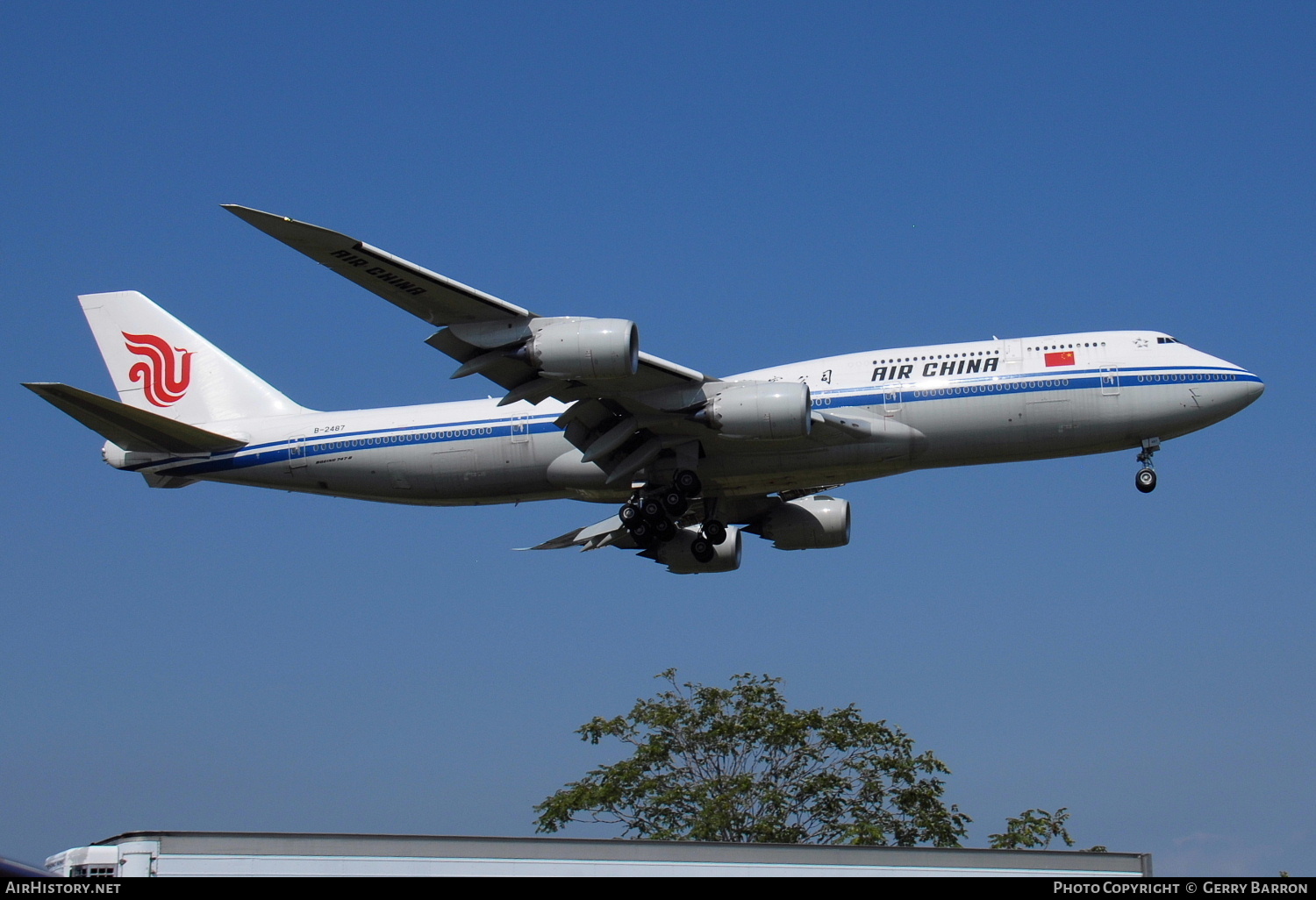 Aircraft Photo of B-2487 | Boeing 747-89L | Air China | AirHistory.net #287241