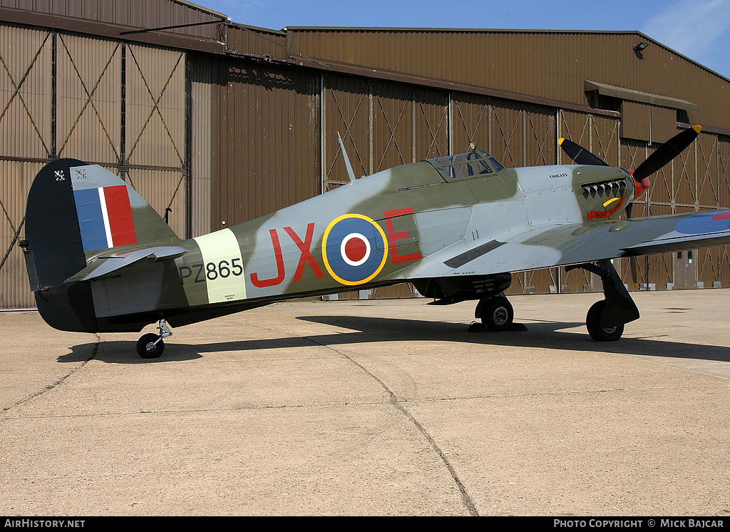 Aircraft Photo of PZ865 | Hawker Hurricane Mk2C | UK - Air Force | AirHistory.net #287247