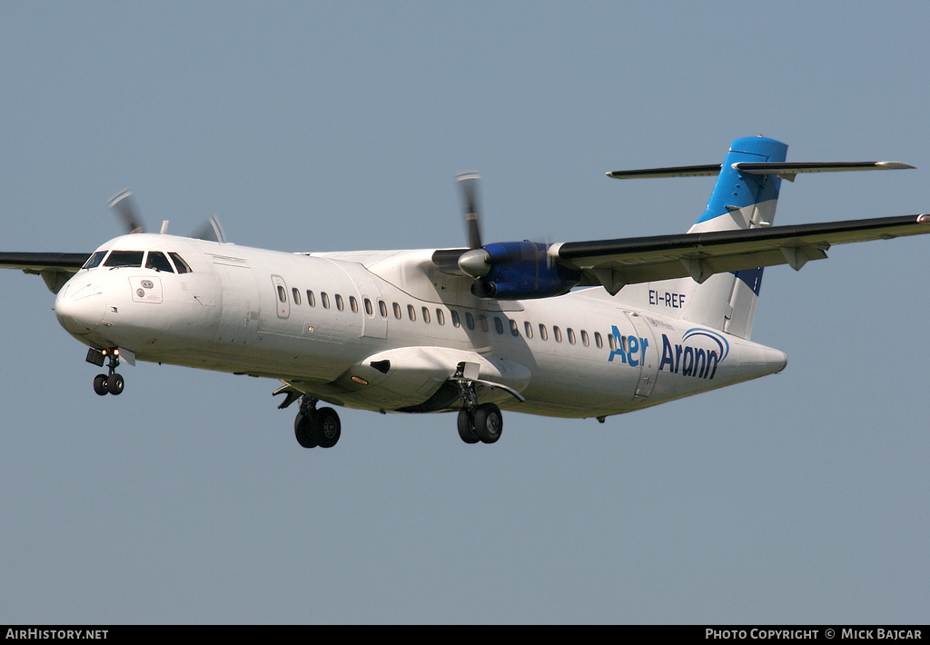 Aircraft Photo of EI-REF | ATR ATR-72-202 | Aer Arann | AirHistory.net #287248