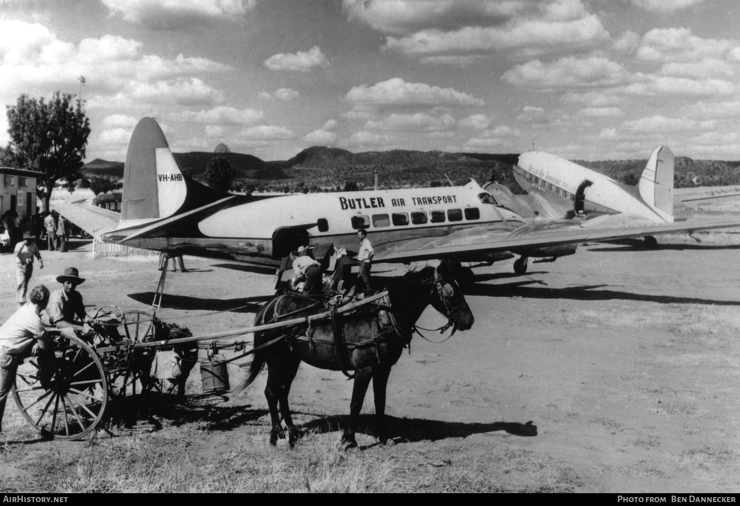 Aircraft Photo of VH-AHB | De Havilland D.H. 114 Heron 1B | Butler Air Transport | AirHistory.net #287250