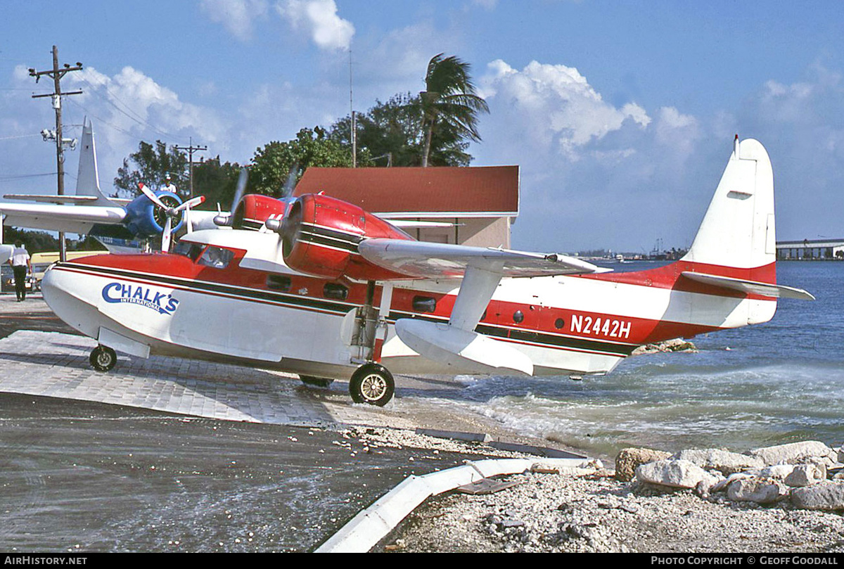 Aircraft Photo of N2442H | Grumman G-73 Mallard | Chalk's International Airlines | AirHistory.net #287251