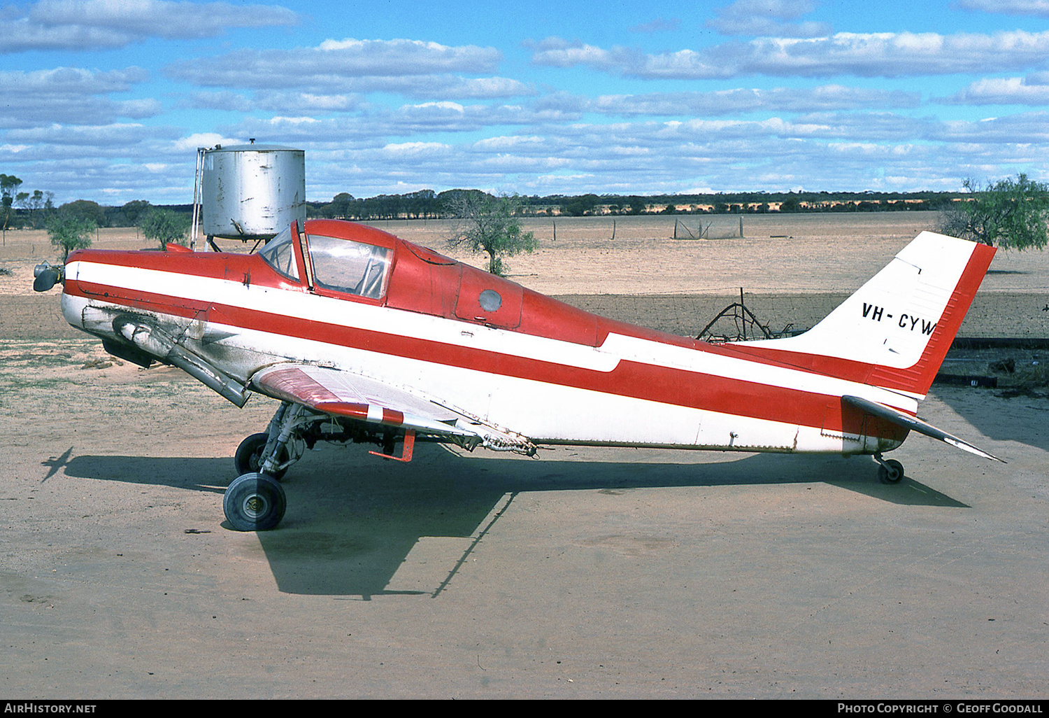 Aircraft Photo of VH-CYW | Yeoman YA1 Cropmaster 250 | AirHistory.net #287264