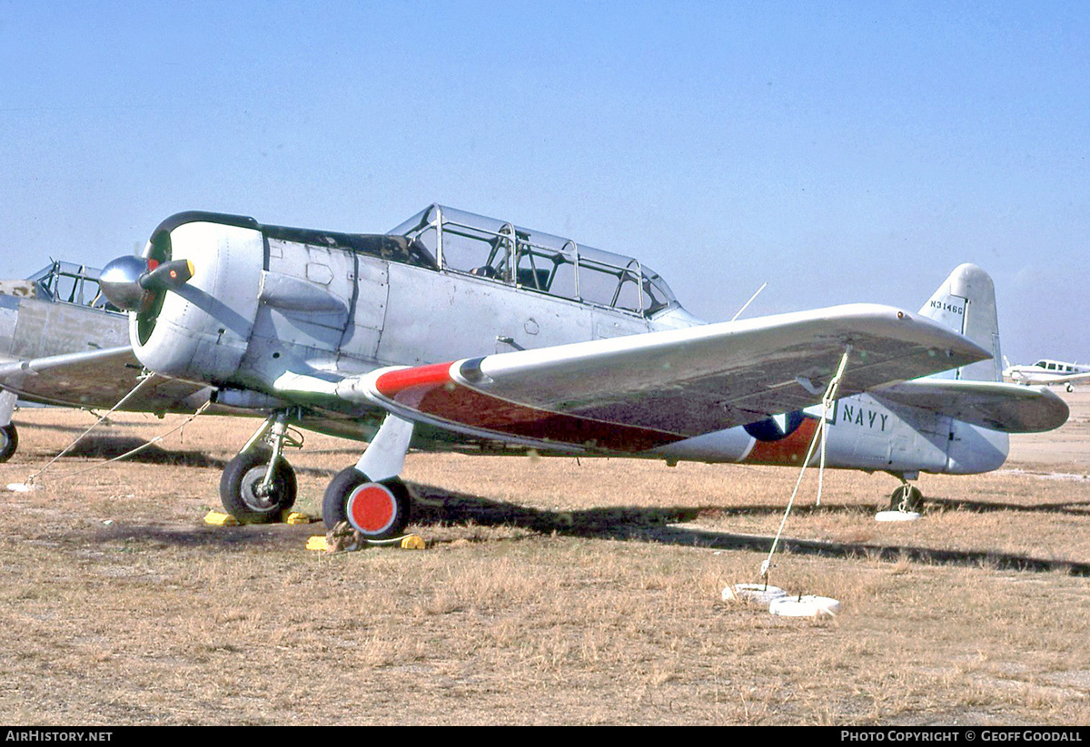 Aircraft Photo of N3146G | North American SNJ-5 Texan | USA - Navy | AirHistory.net #287267