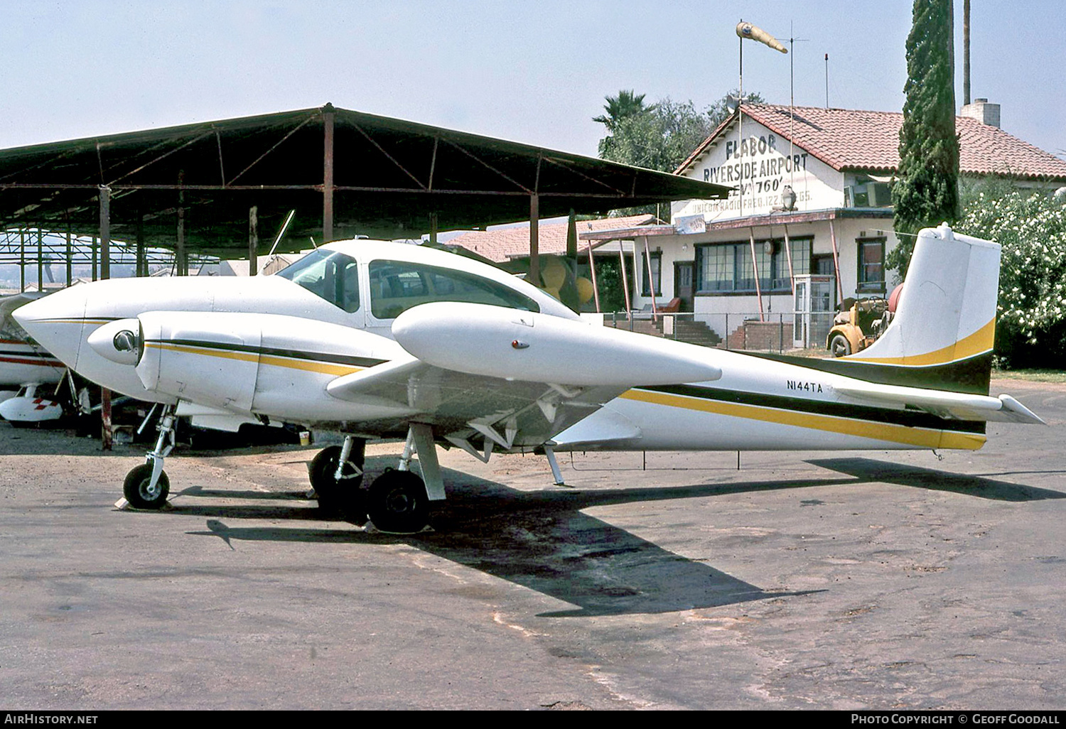 Aircraft Photo of N144TA | Temco / Riley D-16 Twin Navion | AirHistory.net #287268