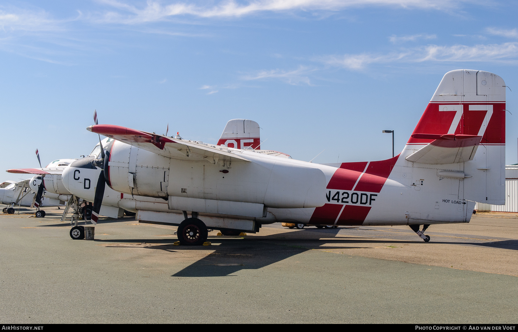 Aircraft Photo of N420DF | Grumman S-2A(AT) Tracker | California Department of Forestry - CDF | AirHistory.net #287280