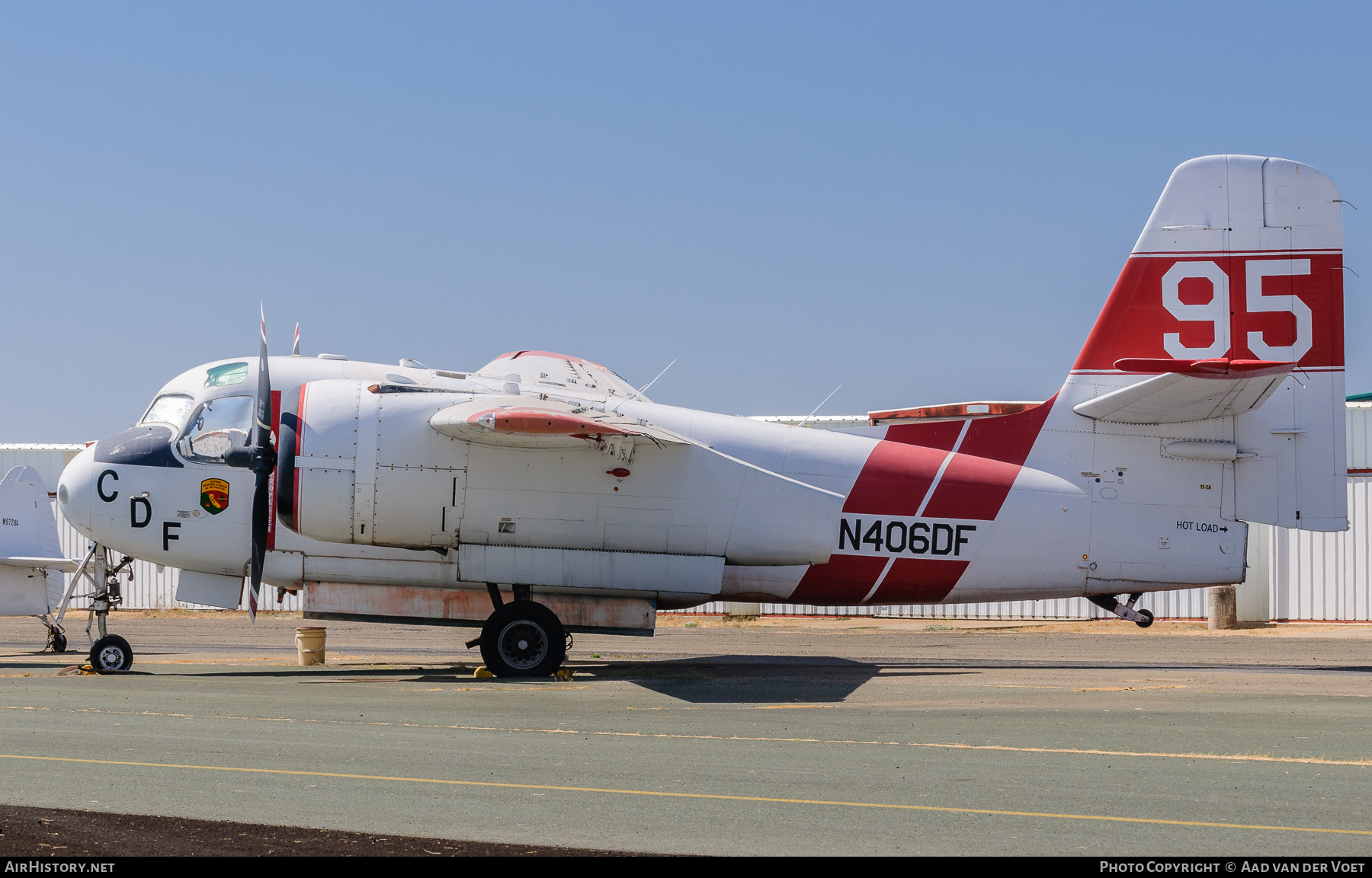 Aircraft Photo of N406DF | Grumman S-2A(AT) Tracker | California Department of Forestry - CDF | AirHistory.net #287284