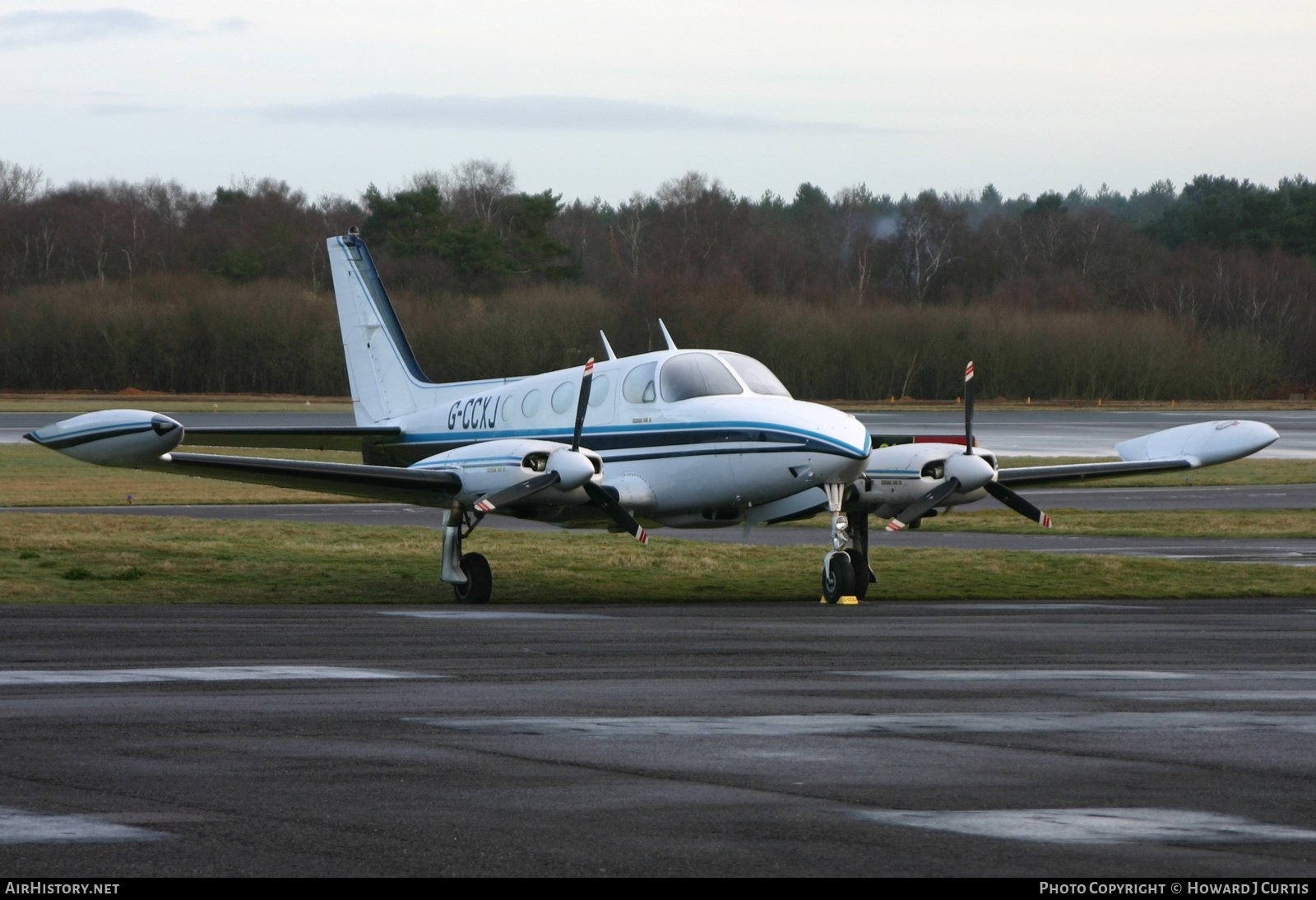 Aircraft Photo of G-CCXJ | Cessna 340A | AirHistory.net #287292