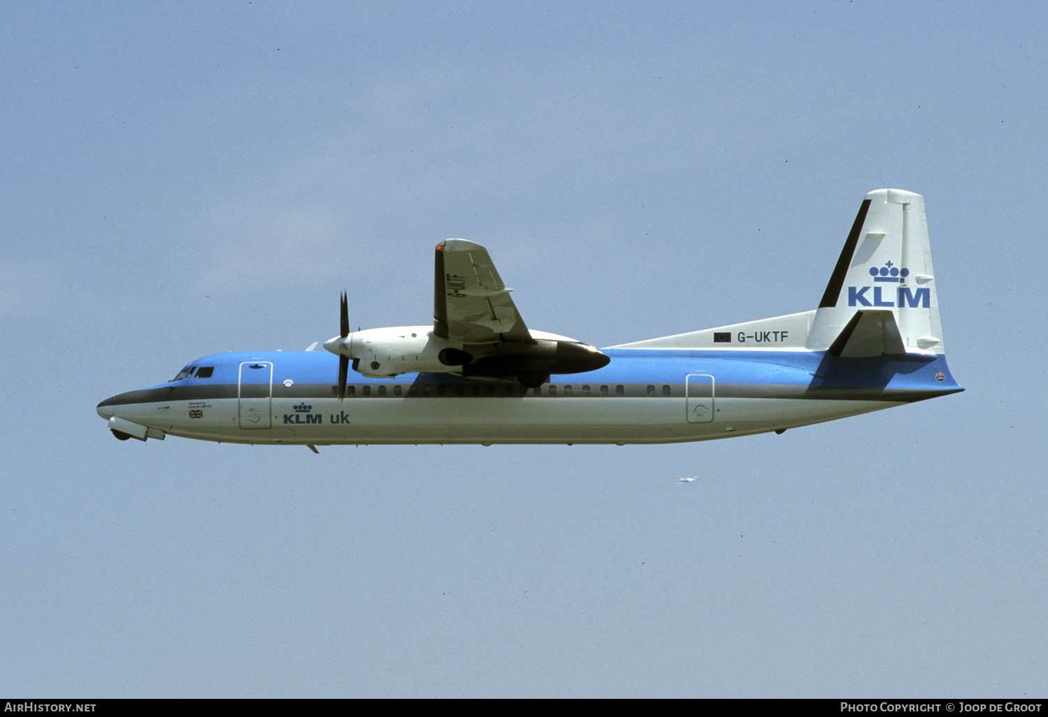 Aircraft Photo of G-UKTF | Fokker 50 | KLM UK | AirHistory.net #287301