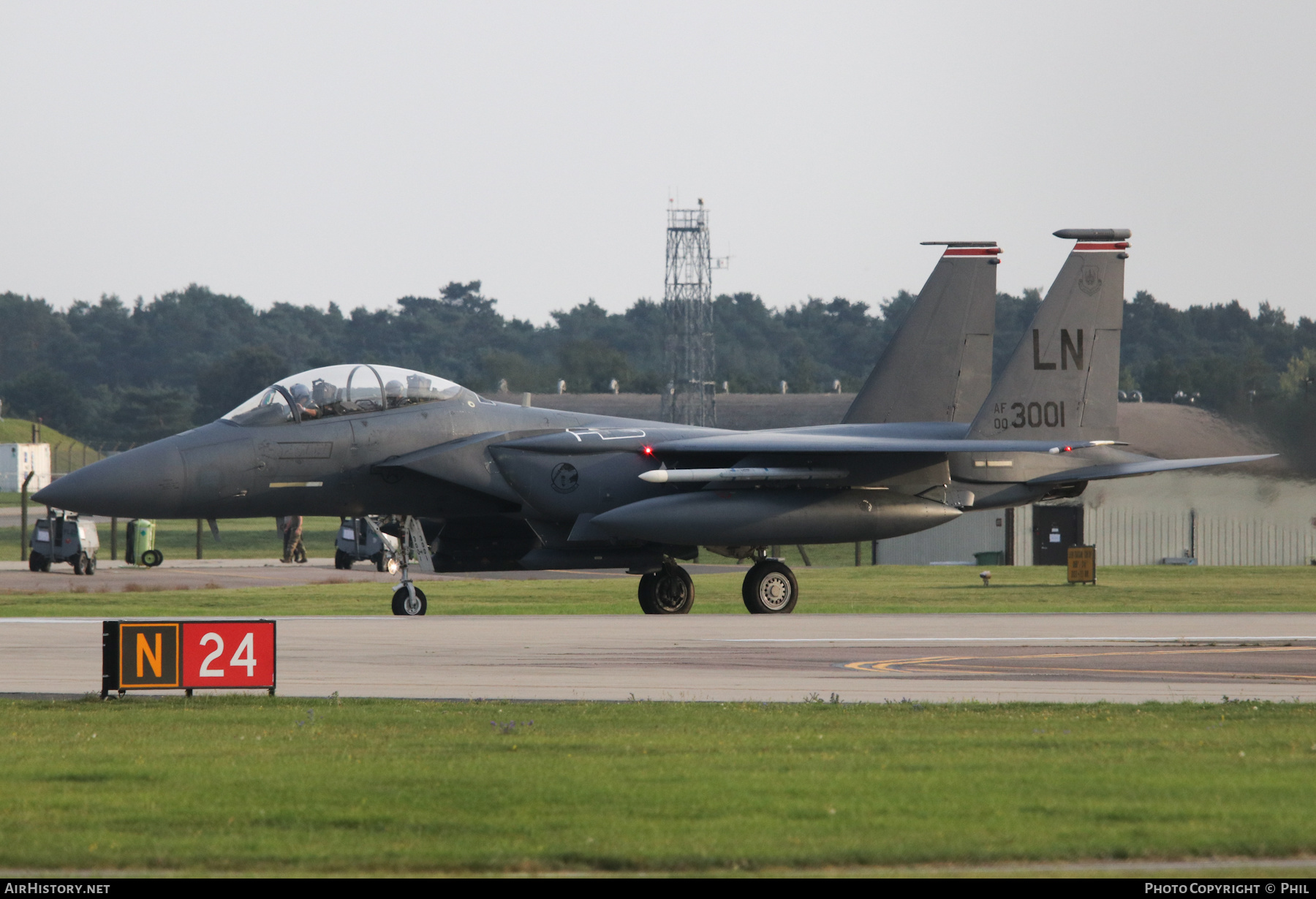 Aircraft Photo of 00-3001 / AF00-3001 | Boeing F-15E Strike Eagle | USA - Air Force | AirHistory.net #287302