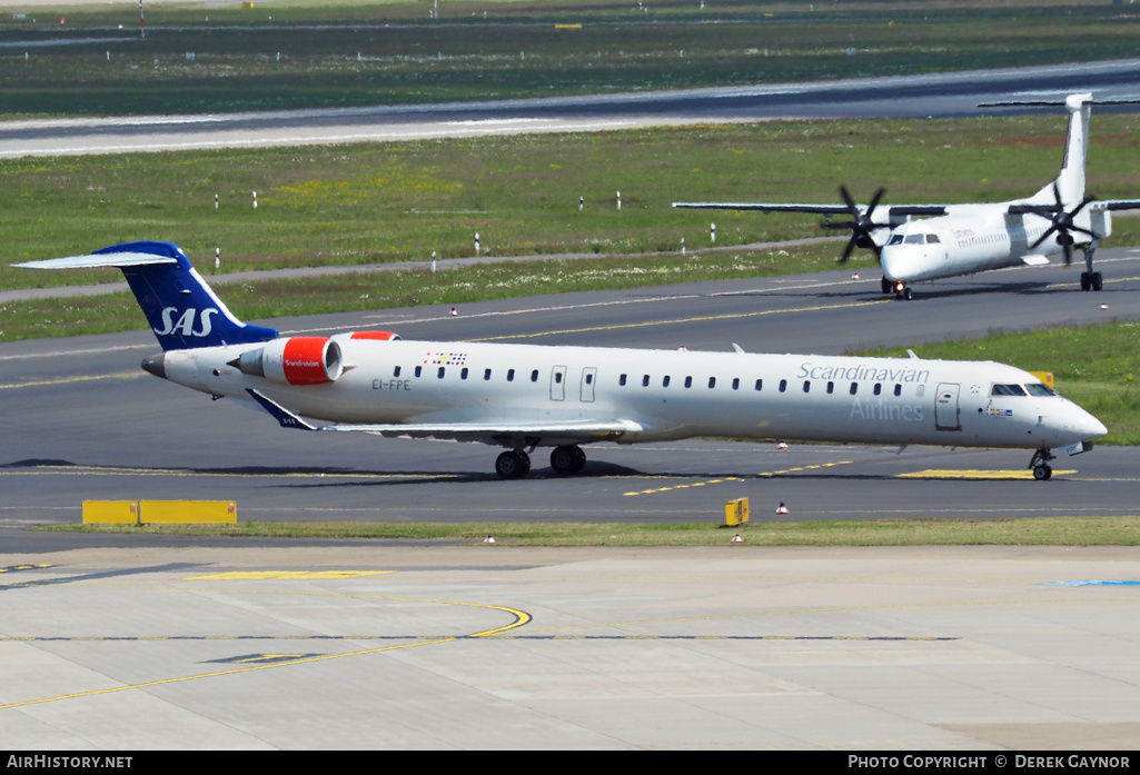 Aircraft Photo of EI-FPE | Bombardier CRJ-900LR (CL-600-2D24) | Scandinavian Airlines - SAS | AirHistory.net #287304