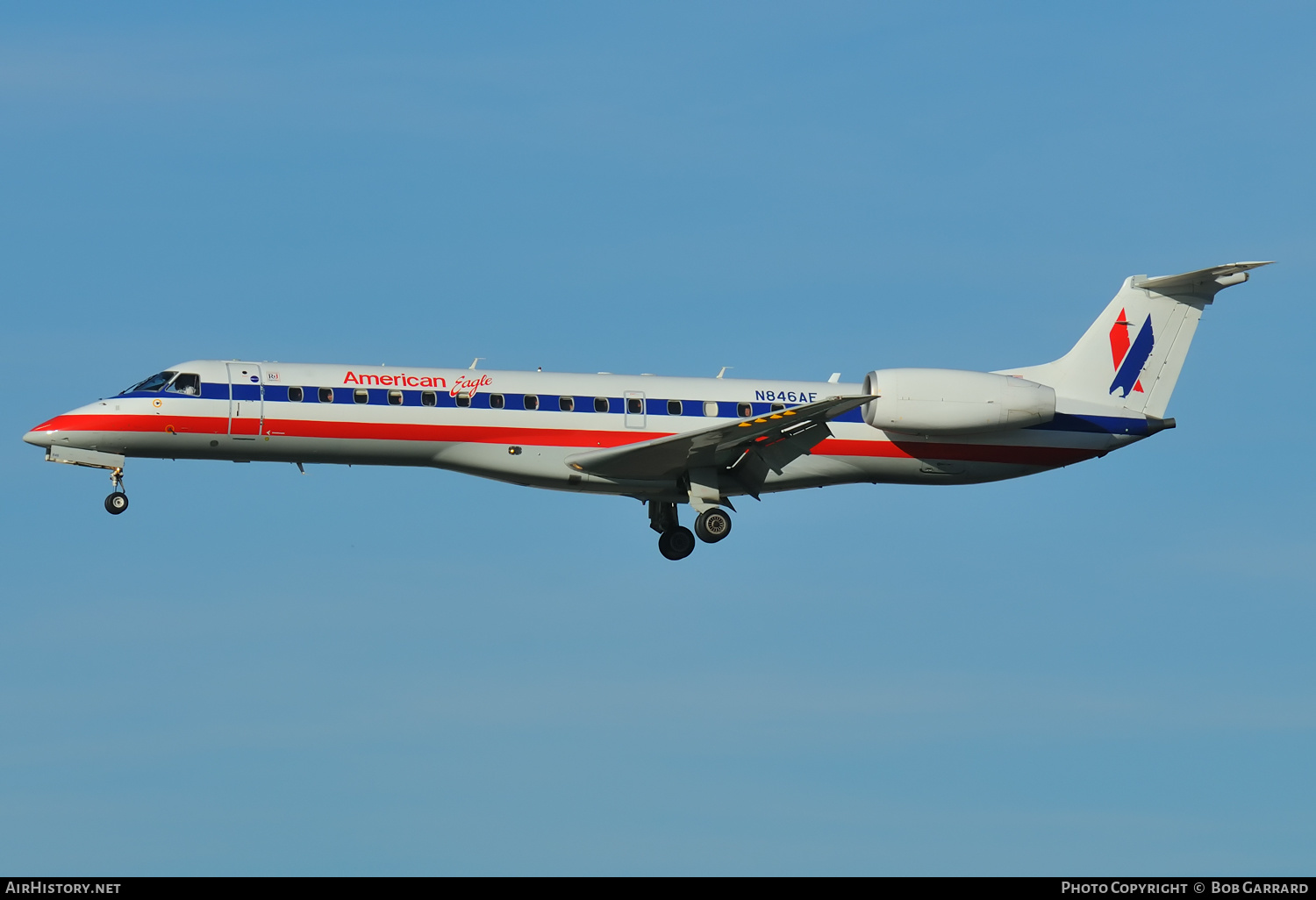 Aircraft Photo of N846AE | Embraer ERJ-140LR (EMB-135KL) | American Eagle | AirHistory.net #287321