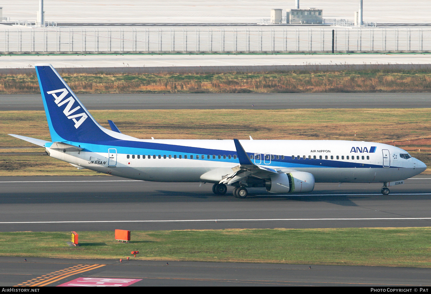 Aircraft Photo of JA55AN | Boeing 737-881 | All Nippon Airways - ANA | AirHistory.net #287322