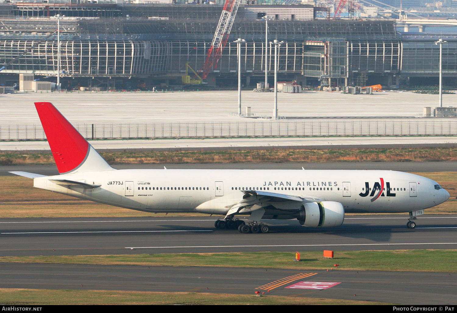 Aircraft Photo of JA773J | Boeing 777-246/ER | Japan Airlines - JAL | AirHistory.net #287325