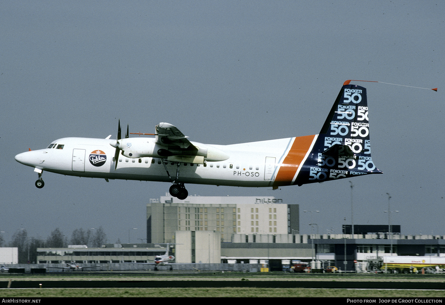 Aircraft Photo of PH-OSO | Fokker 50 | Fokker | AirHistory.net #287332