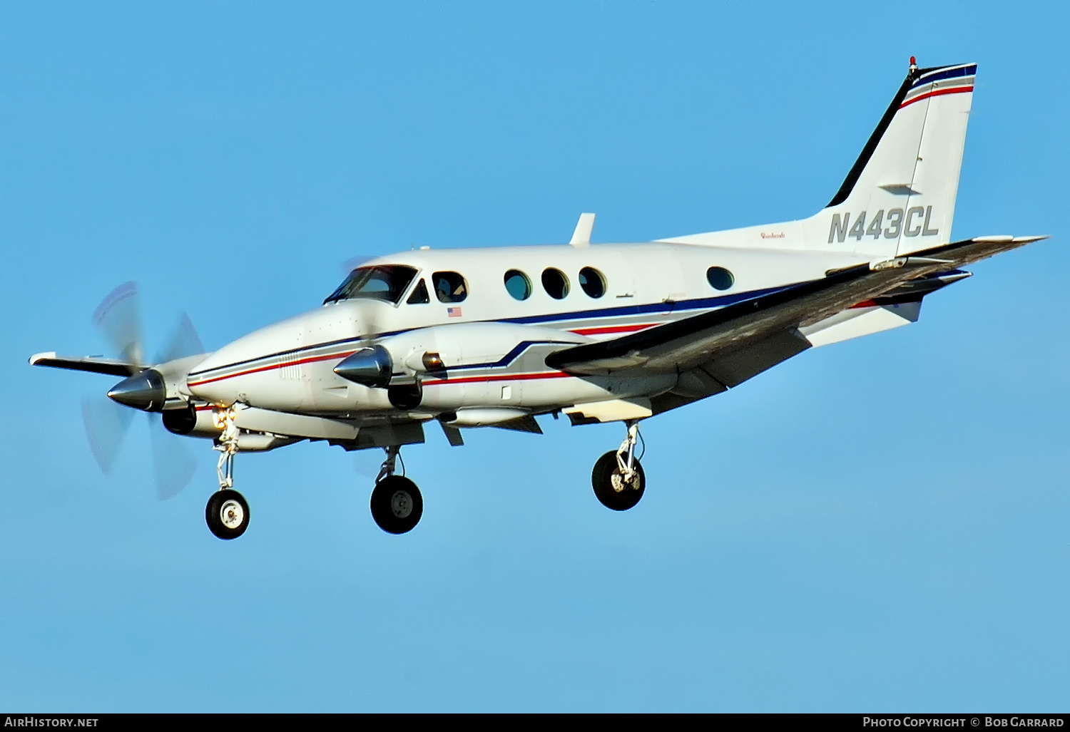 Aircraft Photo of N443CL | Beech E90 King Air | AirHistory.net #287337