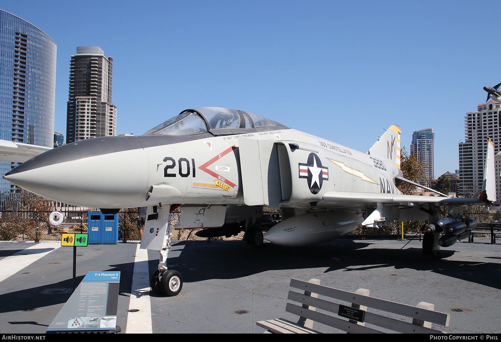 Aircraft Photo of 153880 | McDonnell Douglas F-4S Phantom II | USA - Navy | AirHistory.net #287353